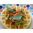 Regular Thick Waffle With Green Curry 